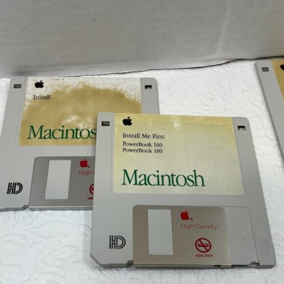 VTG 1991 Apple Computer System Macintosh 7 Disk Set Ver 7.1, 914-0363-B, - Picture 5 of 9